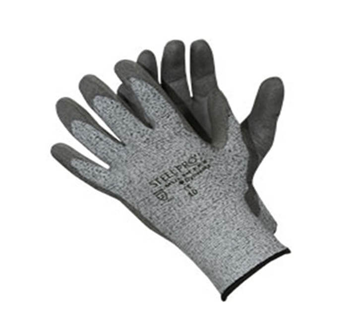 5 Pares De Guantes Anticorte Nivel 5 Industrial Steelpro