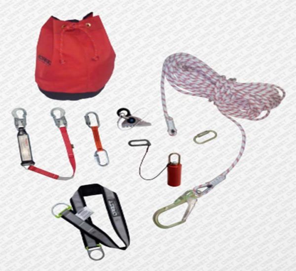 1225R - KIT LINEA DE VIDA VERTICAL EN CUERDA MARCA ORBIT