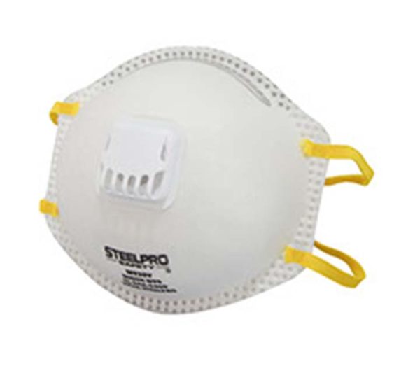 RESPIRADOR N95 REF-M920V C/VALVULA. STEELPRO CAJA X 10 UND VALOR CAJA