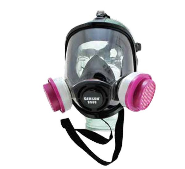 FULL FACE ELASTOMERO SILICONADO.  9900. GERSON