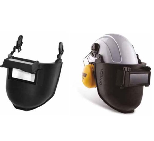 CARETA PARA SOLDAR ADAPTABLE A CASCO Y BASCULANTE. STEELPRO