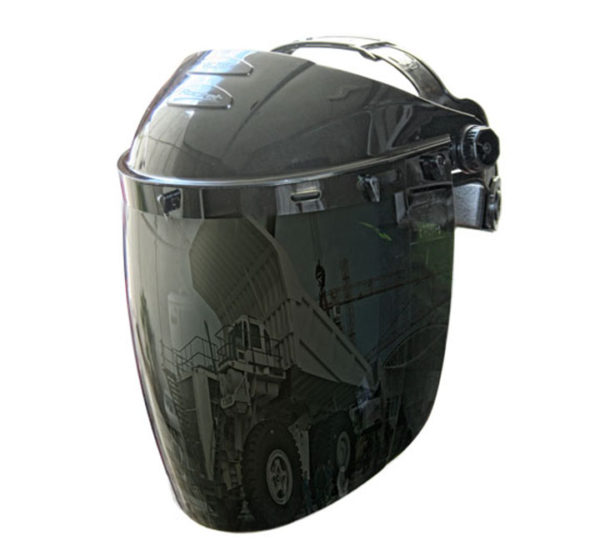 CARETA VISOR POLICARBONATO IR 5.0. ROCKET. STEELPRO.