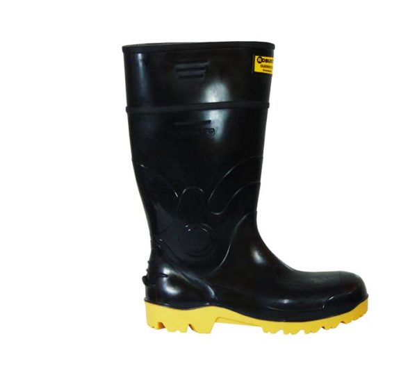 BOTA PVC NEGRA PROTECCION AGUA, CAÑA ALTA BASICA. ROBUSTA