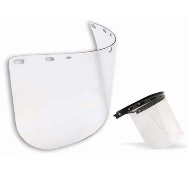VISOR POLICARBONATO SIN RIBETE STEELPRO