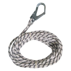 LINEA DE VIDA C/GANCHO 13MM de 20-30-40-50-60-70-80-90-100 MTS
