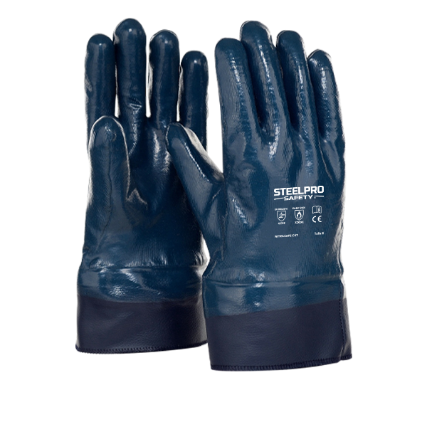 Guante Nitrilsafe Cut 5 Puño de Seguridad SteelPro