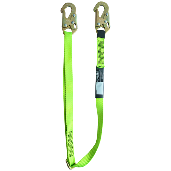 ESLINGA POSICIONAMIENTO REGULABLE  VERDE STEELPRO