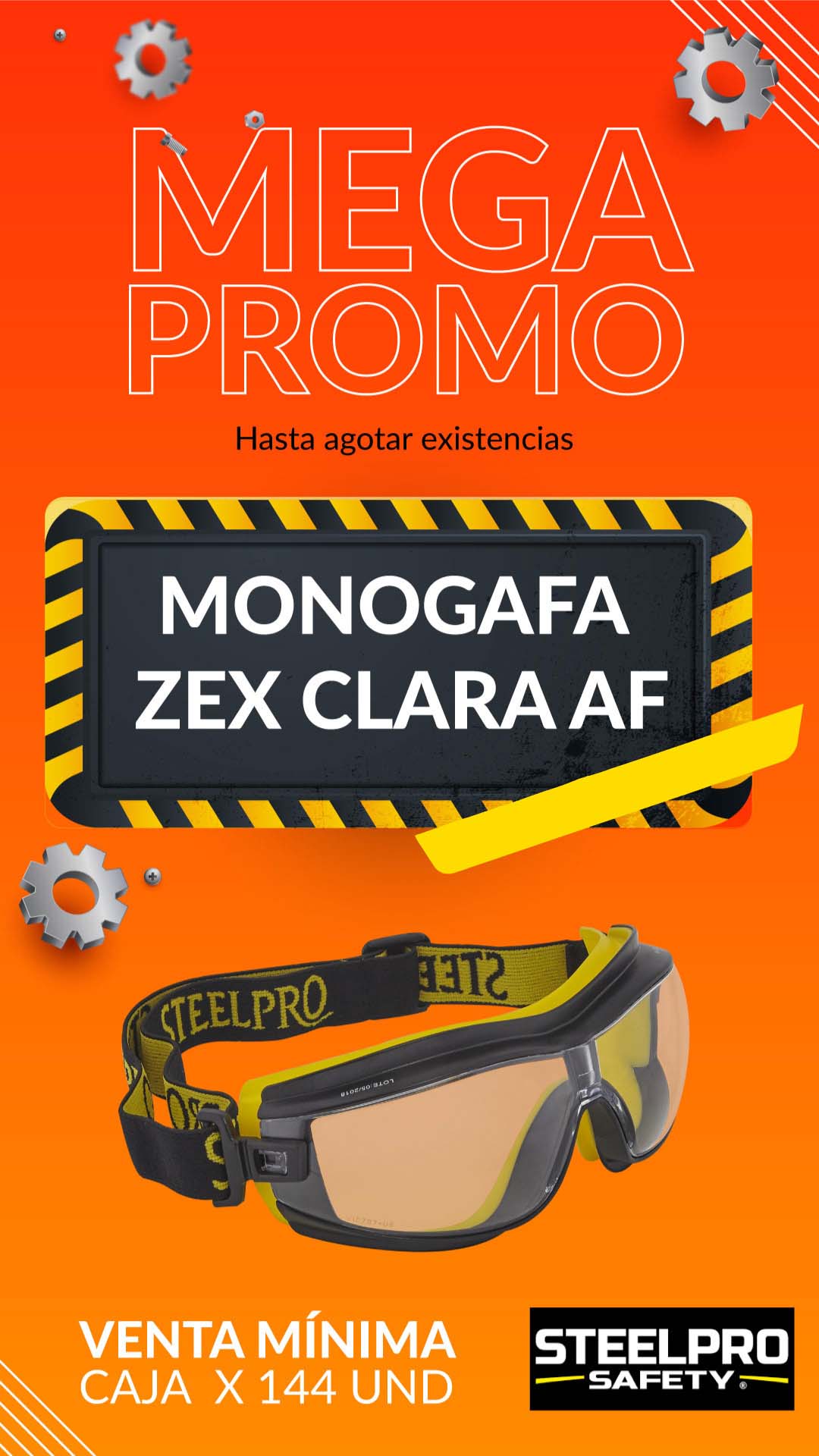 promoción 3 monogafa zex