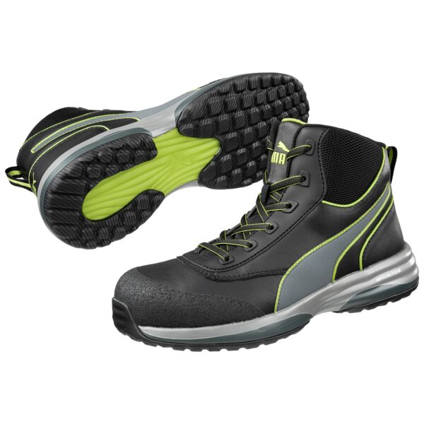 TENIS PUMA RAPID GREEN MID