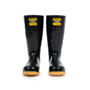 BOTA PVC NEGRA PROTECCION AGUA, CAÑA ALTA BASICA. ROBUSTA